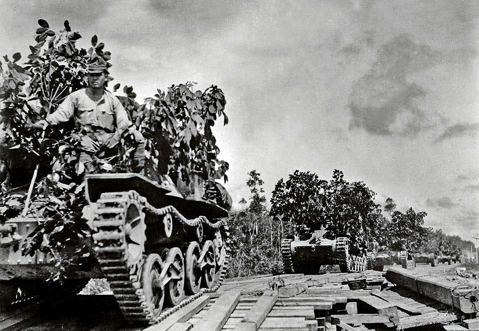 Den japanska lätta stridsvagnen Typ 95 Ha-Go Den japanska lätta stridsvagnen Typ 95 Ha-Go